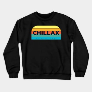 CHILLAX SUNSET Crewneck Sweatshirt